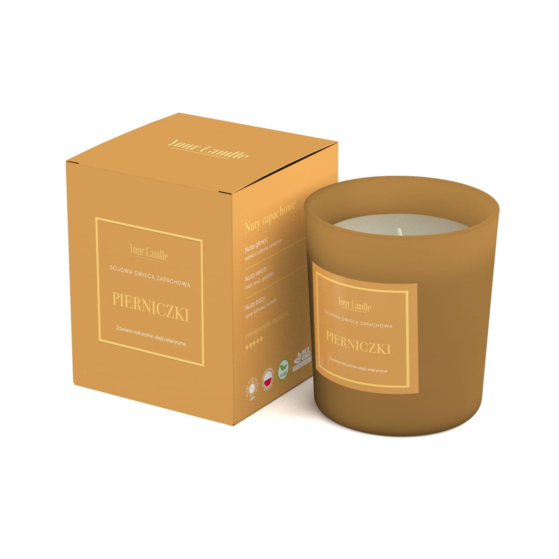 Your Candle Colour Świeca sojowa Pierniczki-210ml-1
