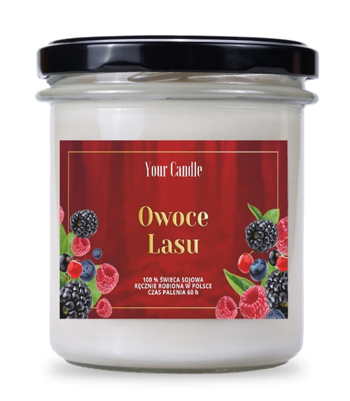 Your Candle SOJOWA ŚWIECA OWOCE LASU-300ml