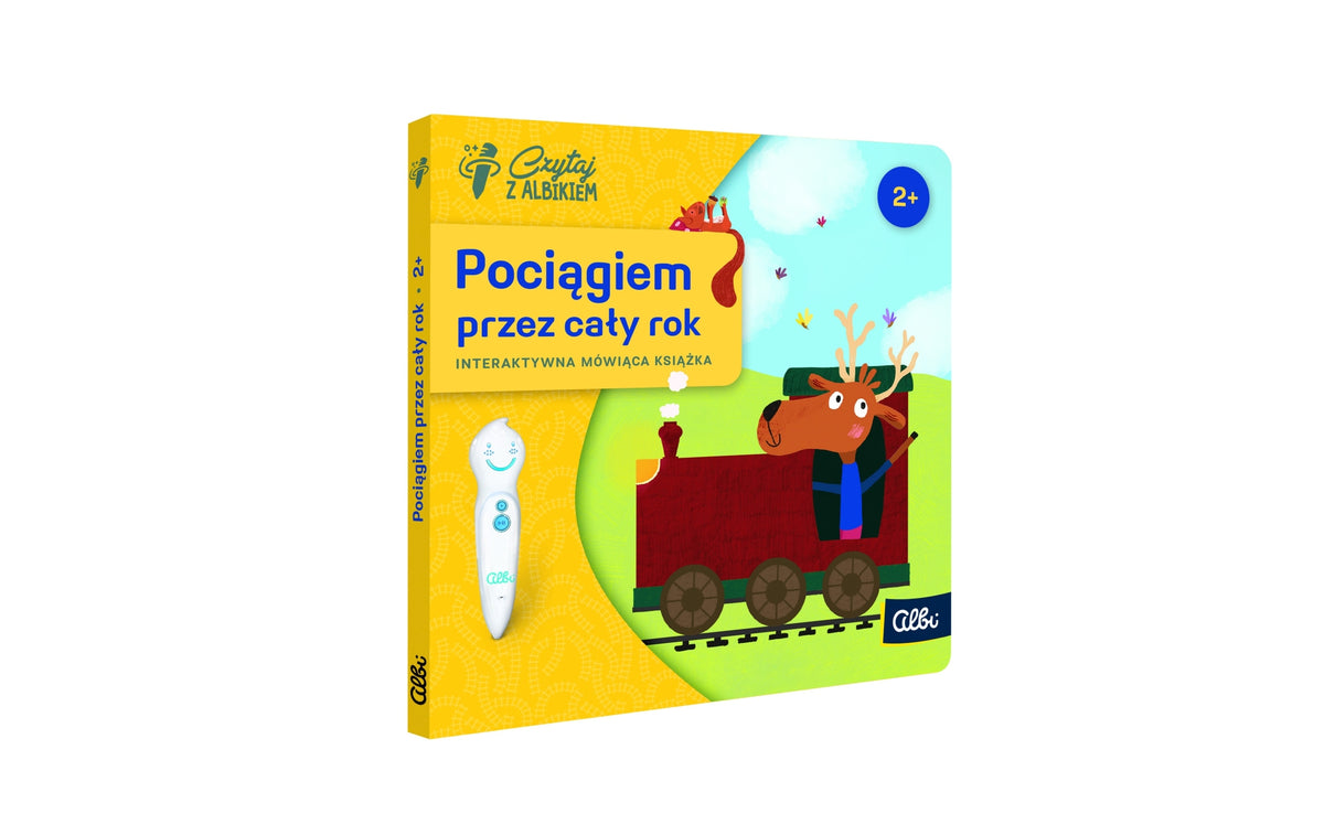 Miniksiążka Pociągiem przez cały rok Albi