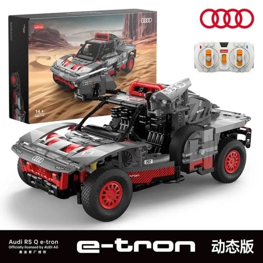 RASTAR 92700 R/C 1:14 Audi RS Q e-tron klocki RC version-8