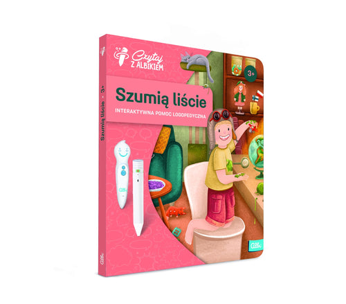 Książka Szumią liście - książka logopedyczna Albi