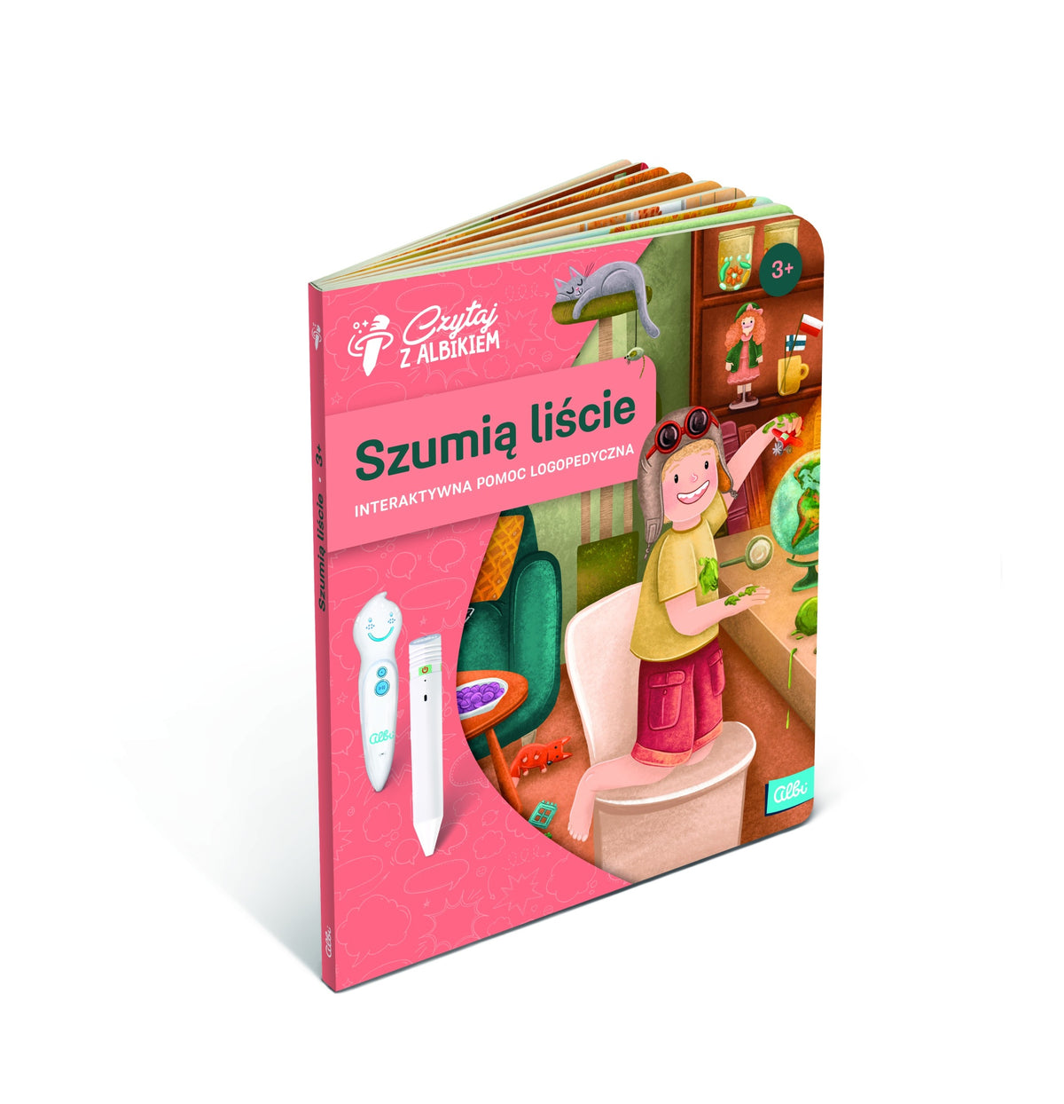 Książka Szumią liście - książka logopedyczna Albi