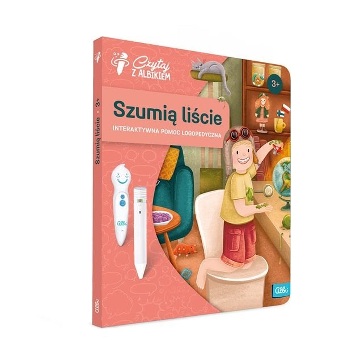 Książka Szumią liście - książka logopedyczna Albi