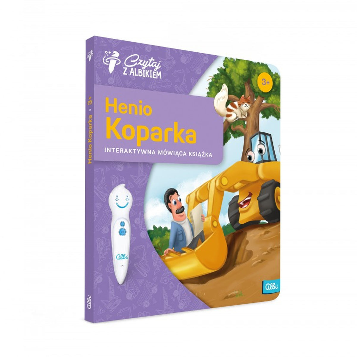 Albik Książeczka "Henio Koparka"