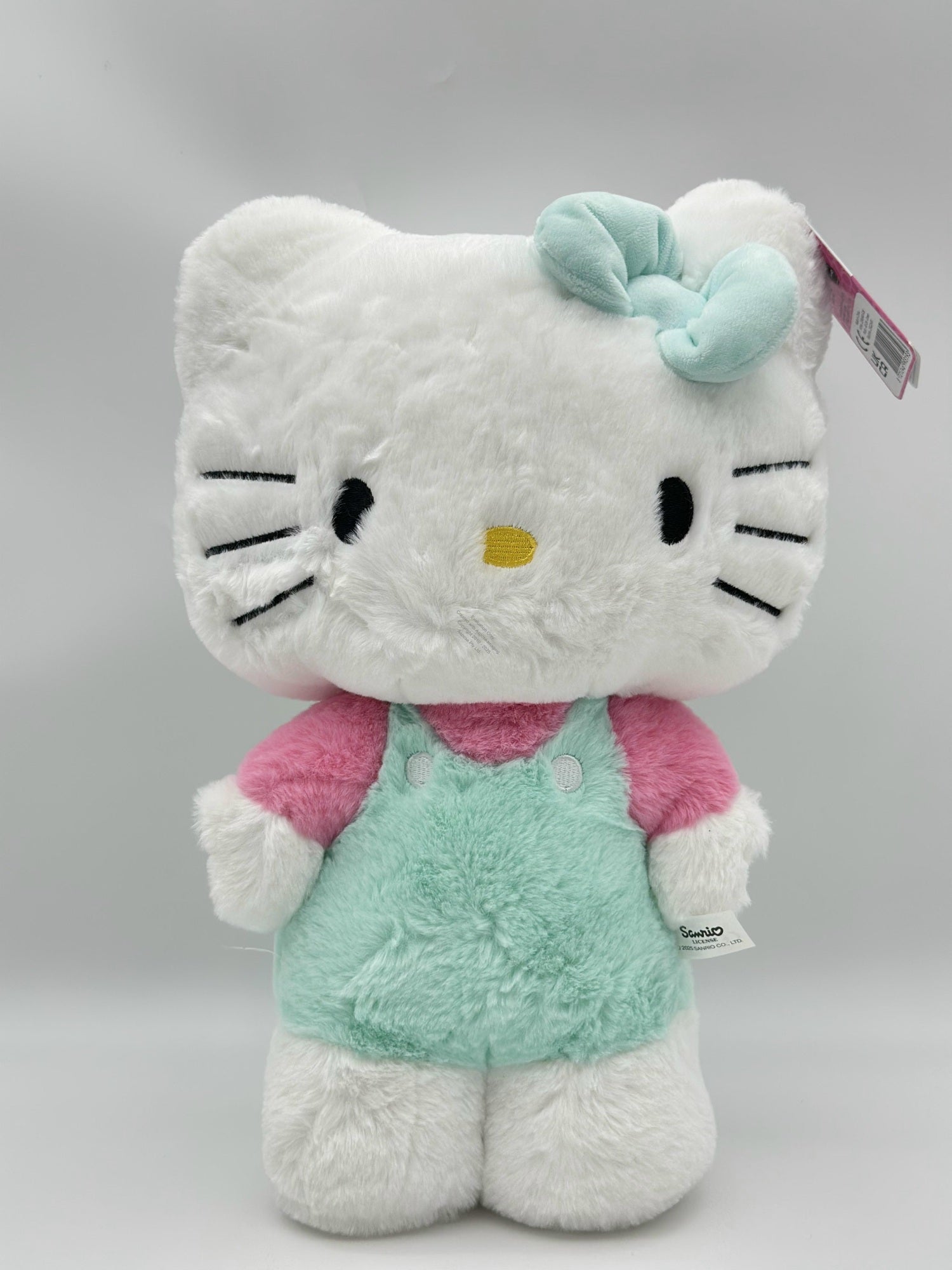 HELLO KITTY 40cm FLUFFY plusz zielona-6