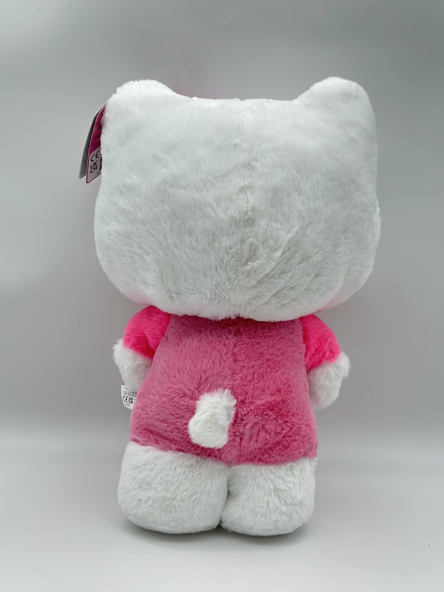 HELLO KITTY 40cm FLUFFY plusz ciemny roz-8
