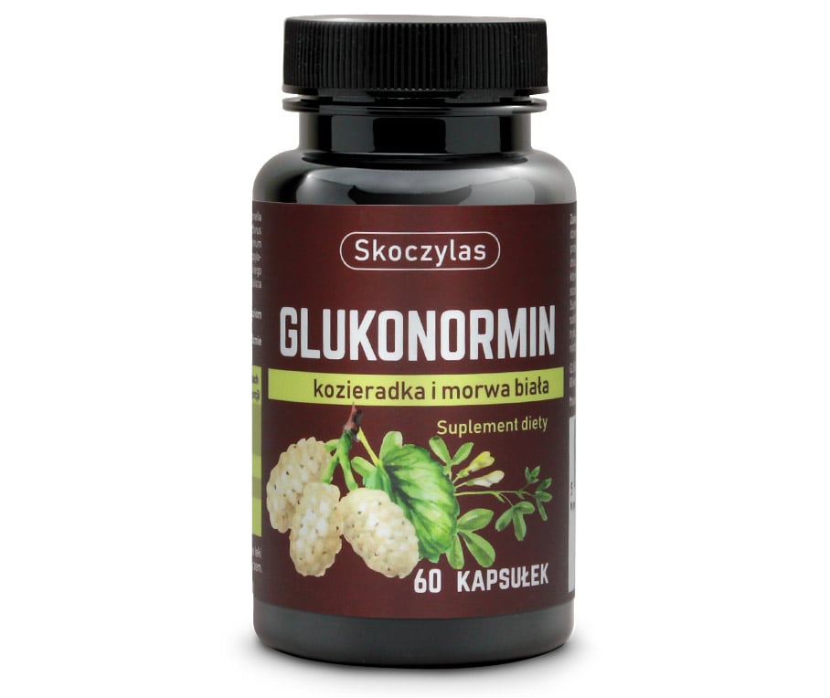 GLUKONORMIN kozieradka, morwa, cynamonowiec