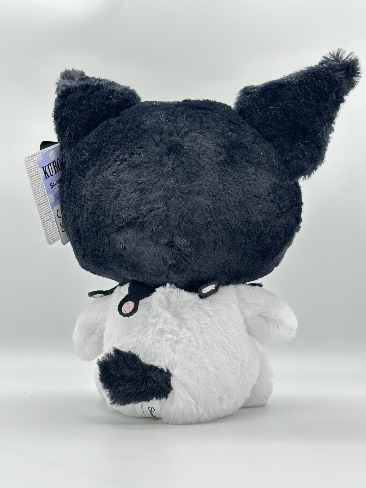 HELLO KITTY 30cm FLUFFY KUROMI CZARNA