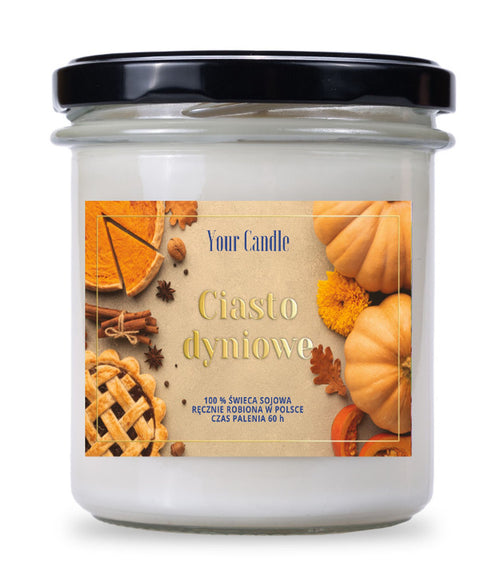 Your Candle Świeca zapachowa sojowa Ciasto dyniowe-300ml