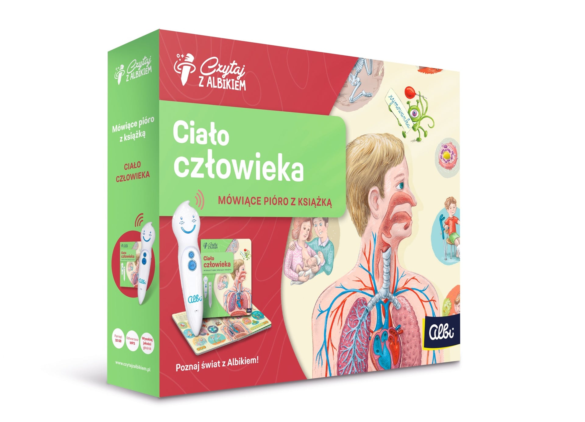 Zestaw Pióro + Ciało człowieka