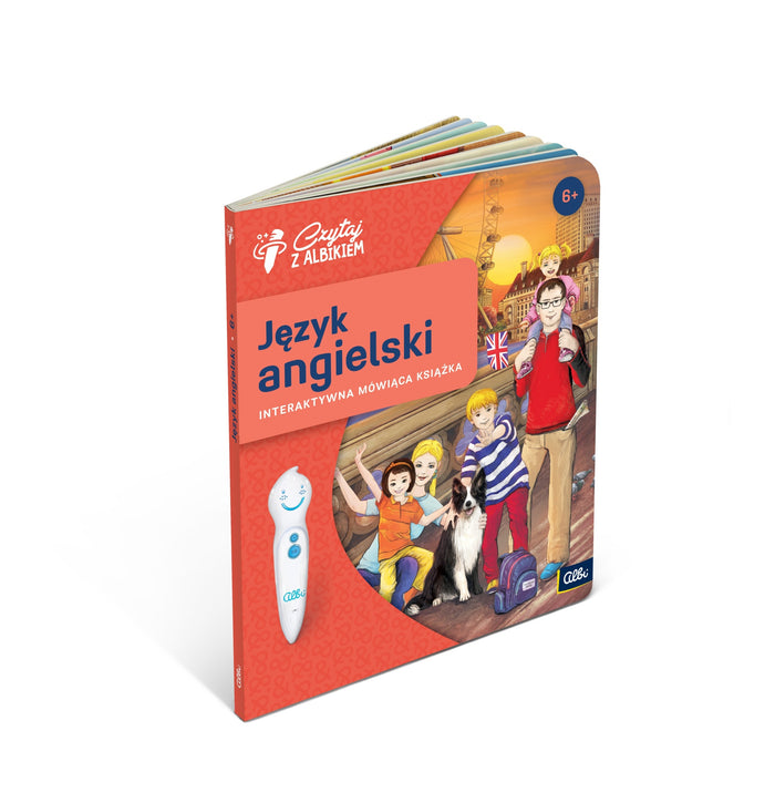 Albi Set Pióro + Książka Język Angielski - v.2