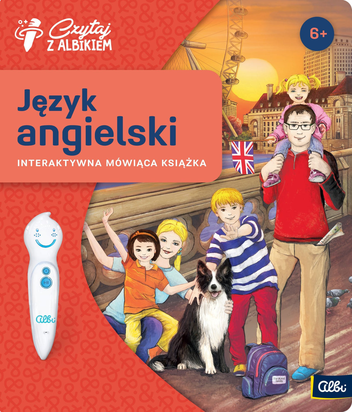 Albi Set Pióro + Książka Język Angielski - v.2
