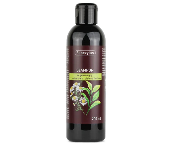 SZAMPON regenerujący z rumiankiem i zieloną herbatą - 200 ml
