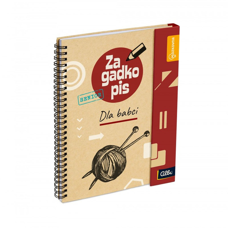 Albi ZAGADKOPIS DLA BABCI 25x21x3cm-1