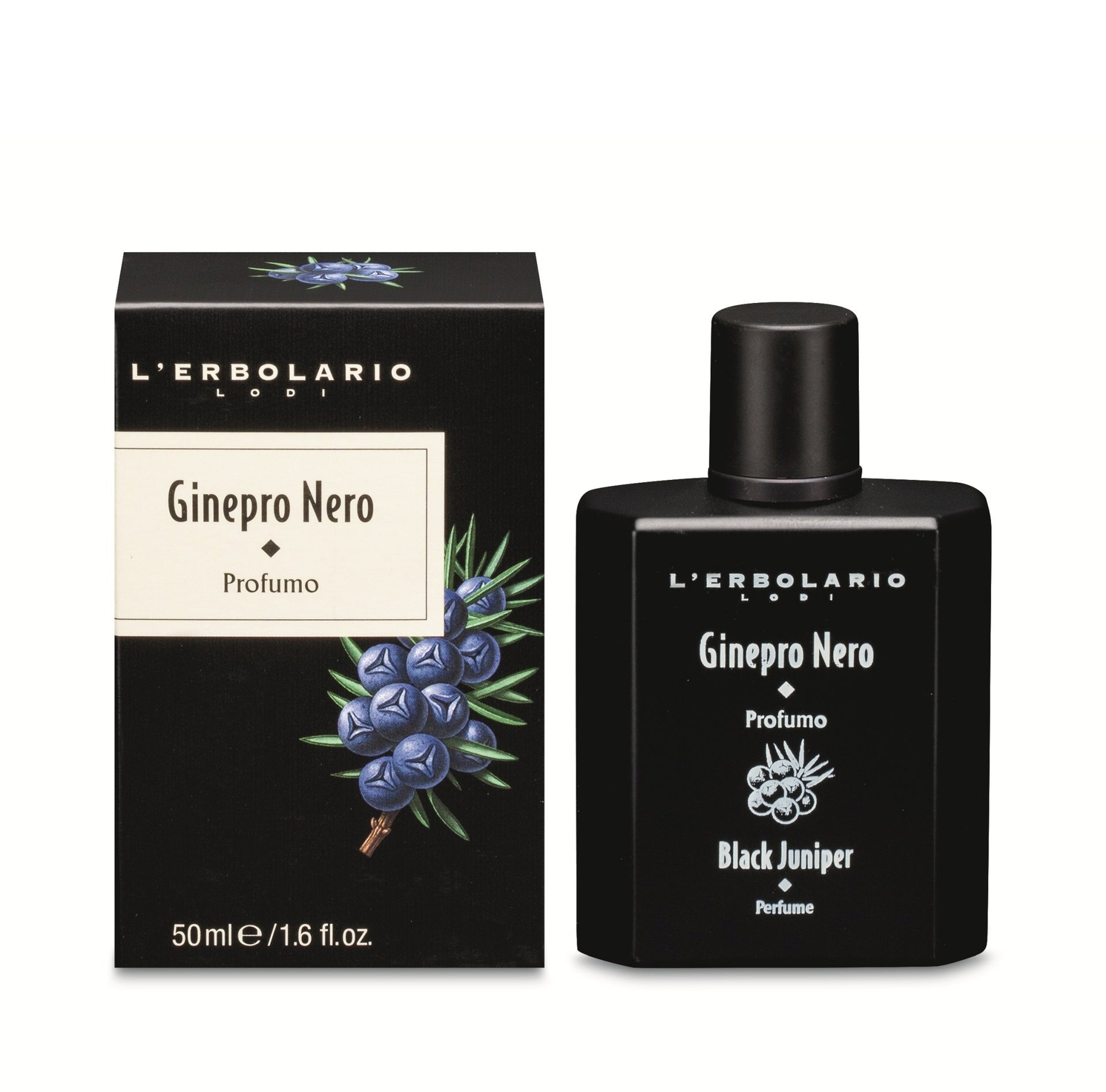 L'ERBOLARIO GINEPRO NERO WODA PERFUMOWANA, 50 ML