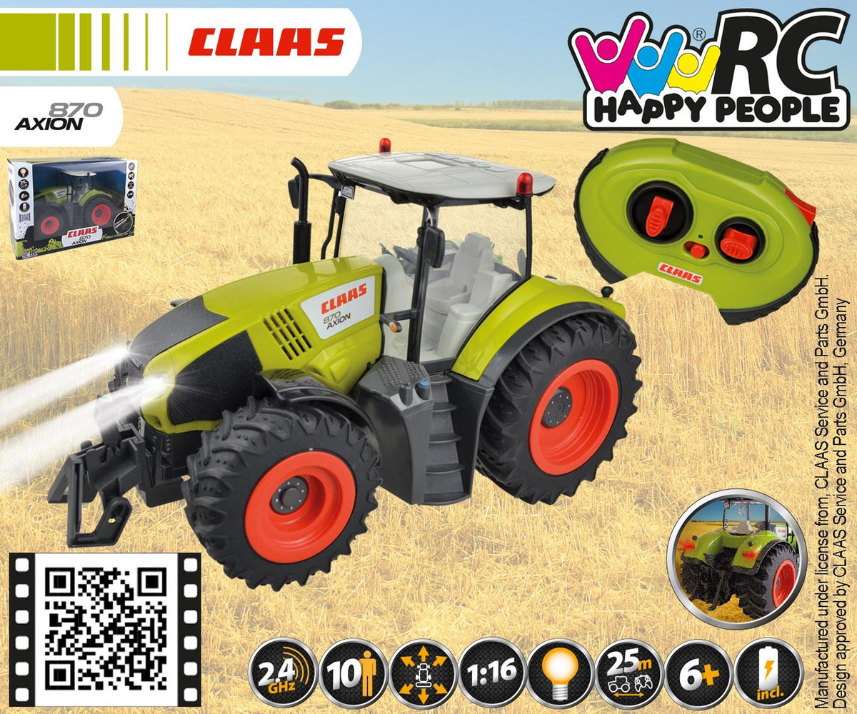 Traktor Claas Axion 870 RC skala 1:16