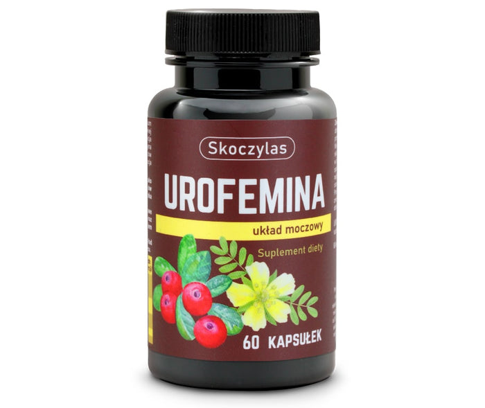 UROFEMINA układ moczowy, D-mannoza, laktoferyna