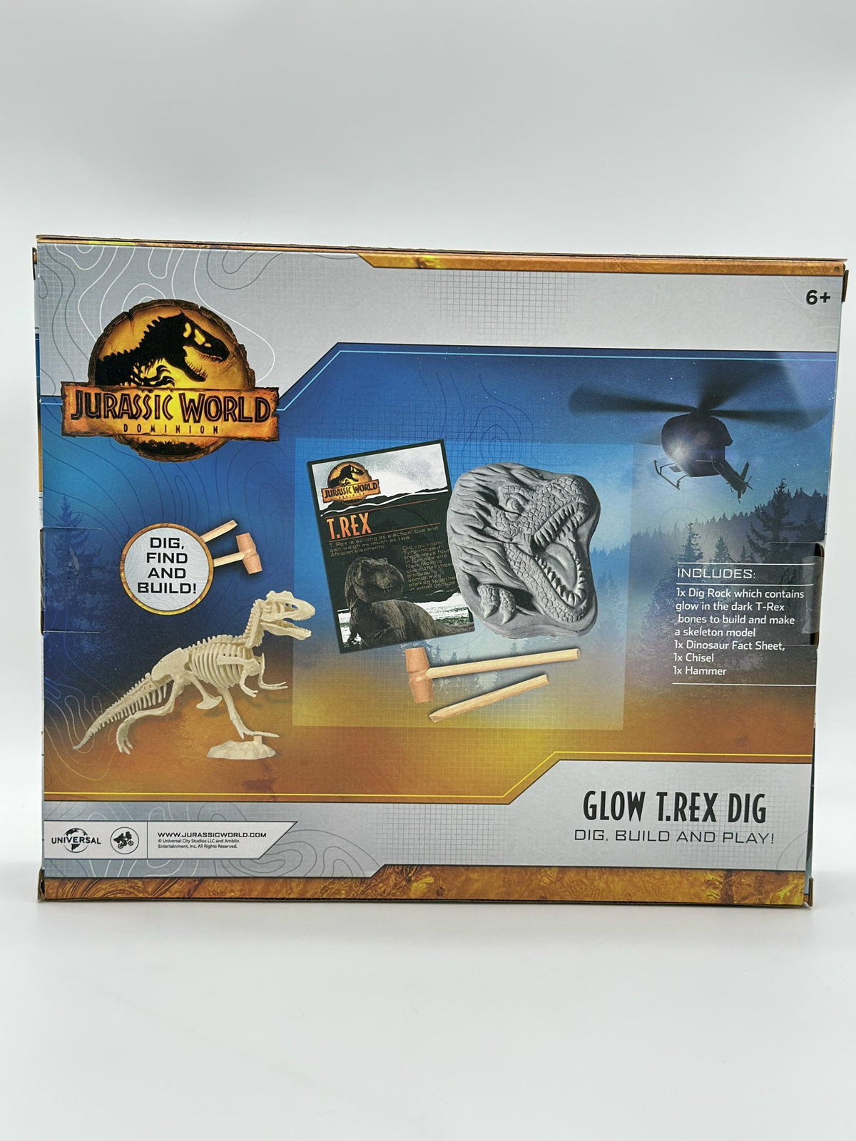 JURASSIC WORLD wykopaliska