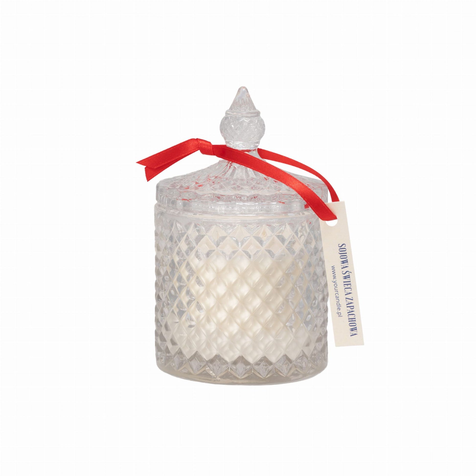 Your Candle SOJOWA ŚWIECA ZAPACHOWA ŚWIĄTECZNY CZAS Kryształ Transprentny-250ml-1
