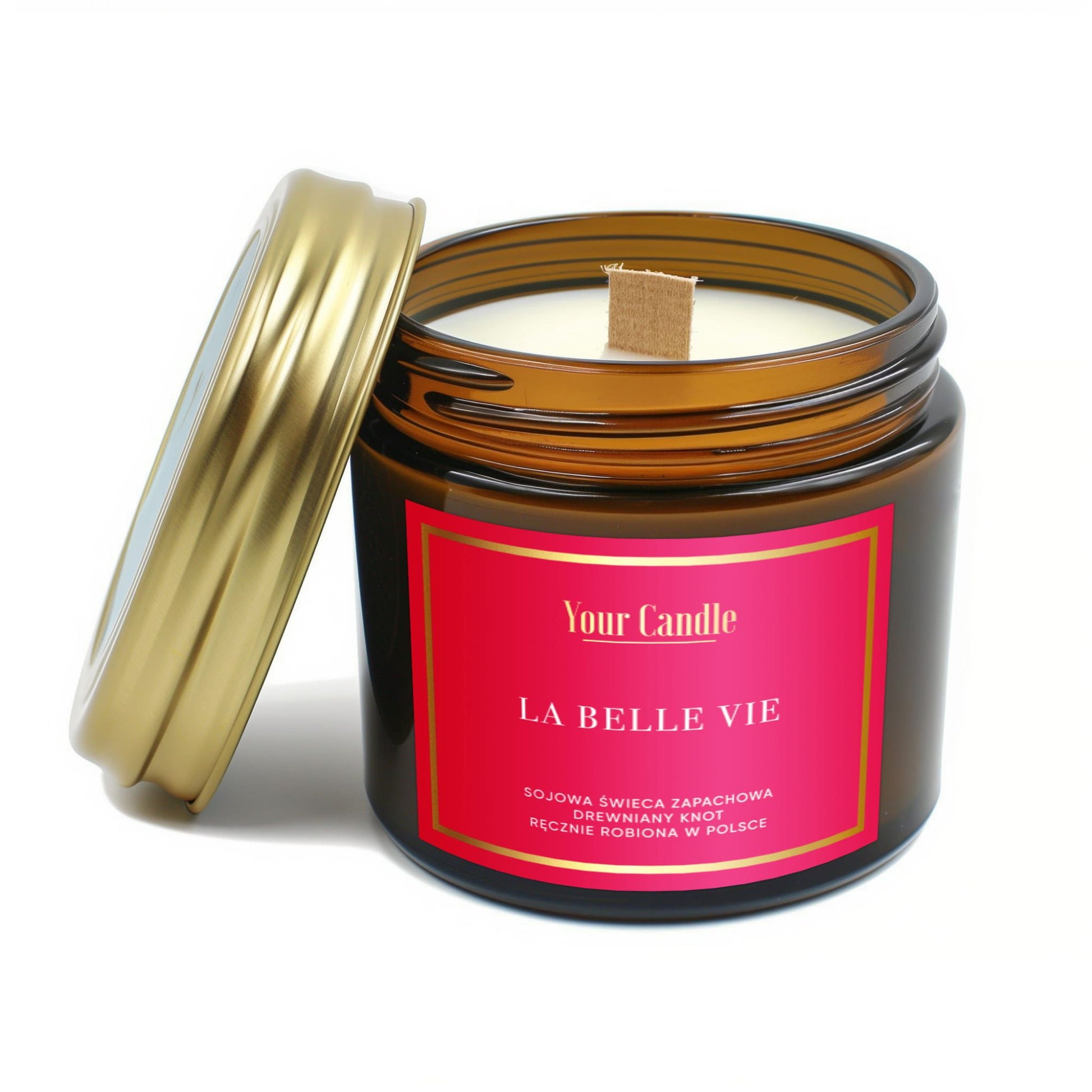 Your Candle Świeca zapachowa sojowa La Belle Vie-120ml-1