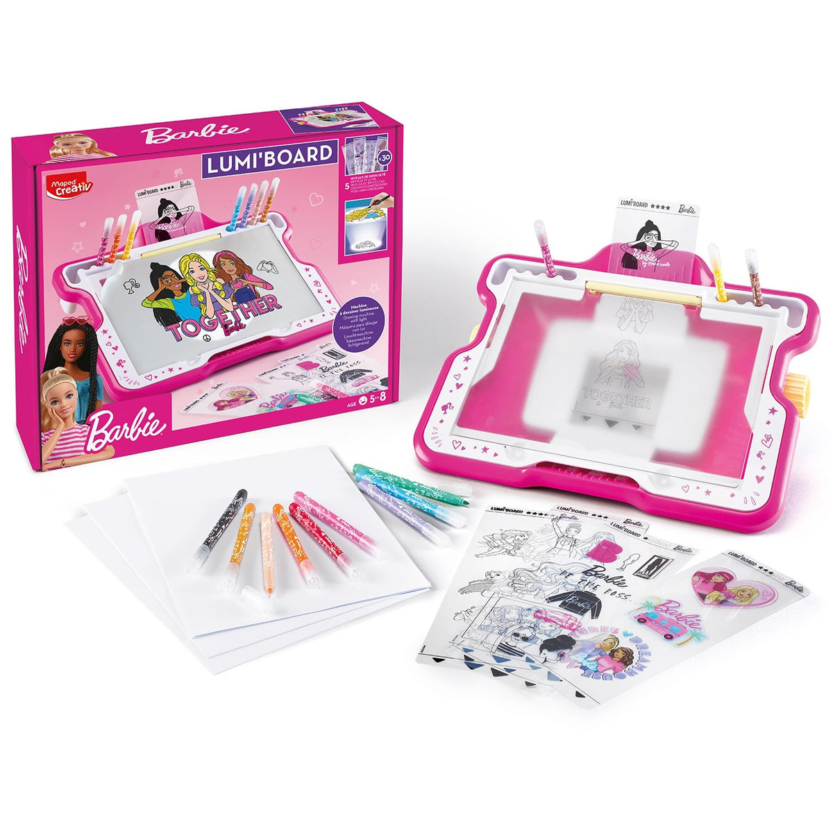 Barbie tablica podświetlana do rysowania Lumi Board