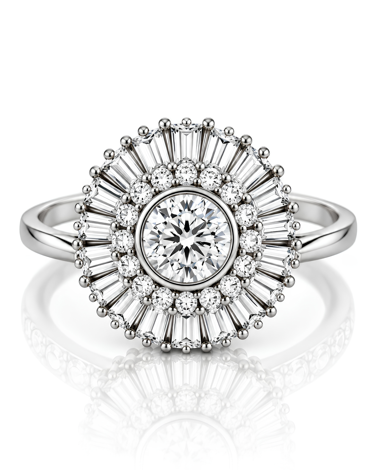 Diamentowy Blask Rozeta - rozmiar M-16