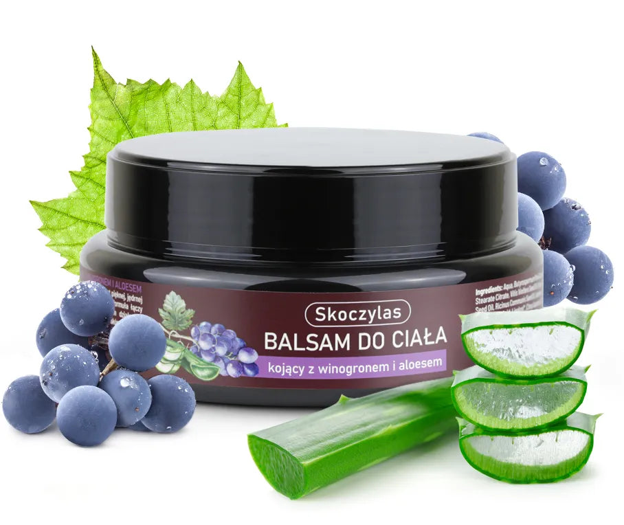 BALSAM do ciała kojący z winogronem i aloesem - 200 ml