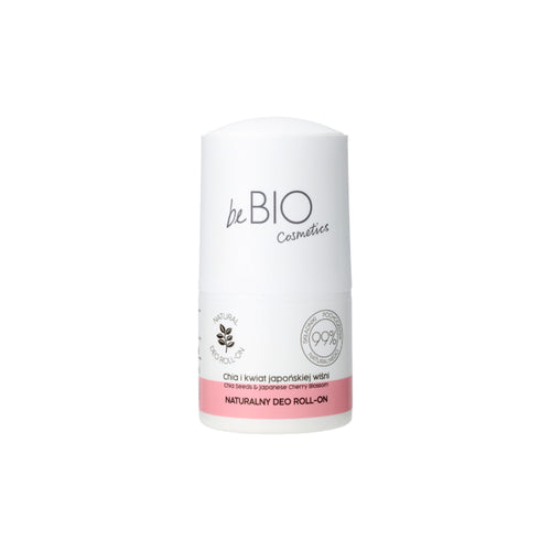 beBIO deo roll-on Chia i kwiat japońskiej wiśni 50ml