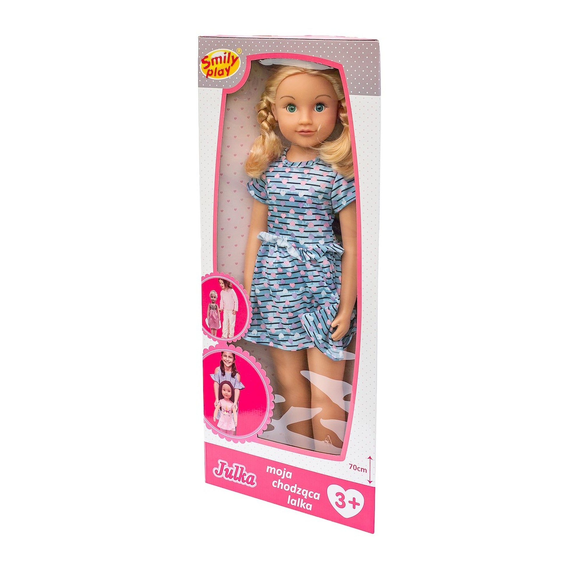 Lalka Julka Chodząca Za Rączkę 70Cm-1
