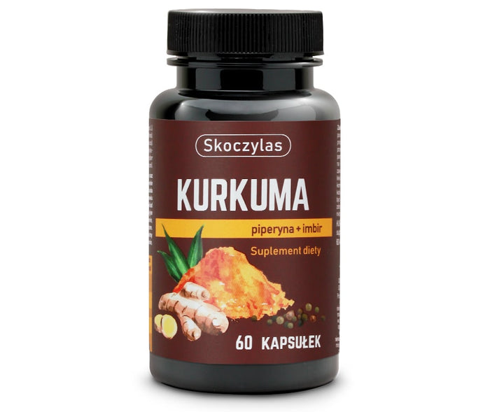 KURKUMA piperyna, imbir, resweratrol i kwercetyna