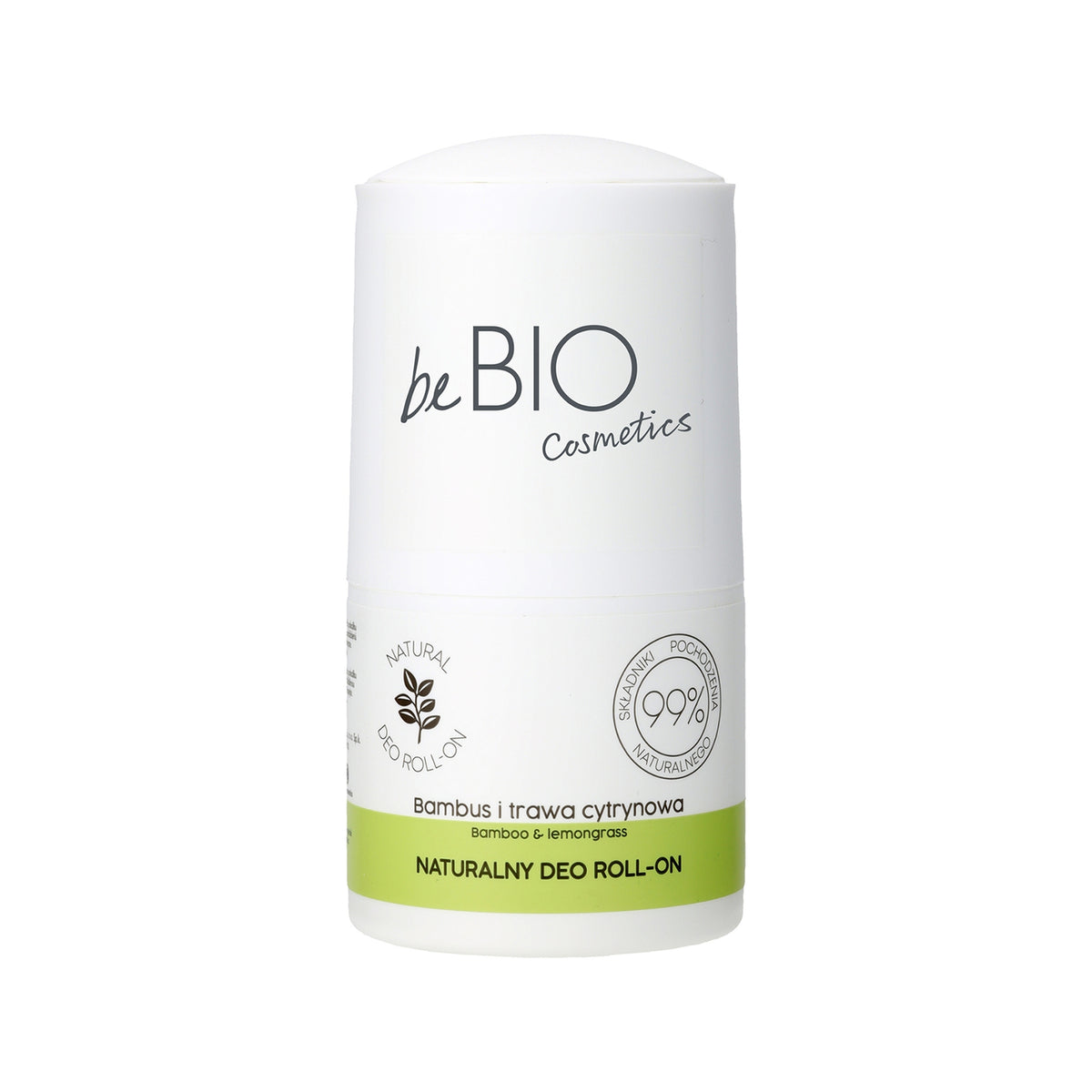 beBIO deo roll-on Bambus i trawa cytrynowa 50ml