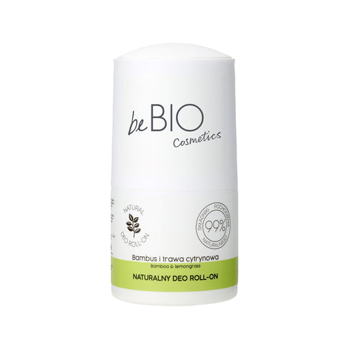 beBIO deo roll-on Bambus i trawa cytrynowa 50ml