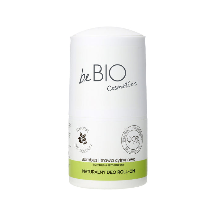 beBIO deo roll-on Bambus i trawa cytrynowa 50ml