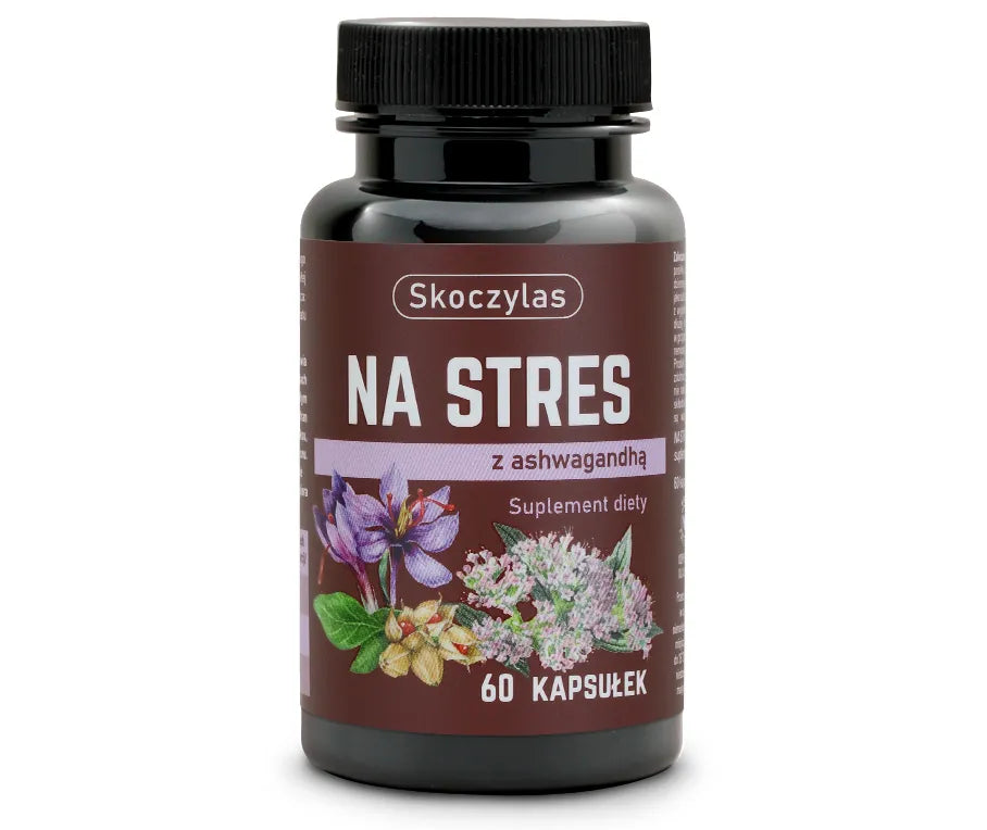 NA STRES ashwagandha, szafran, kozłek lekarski