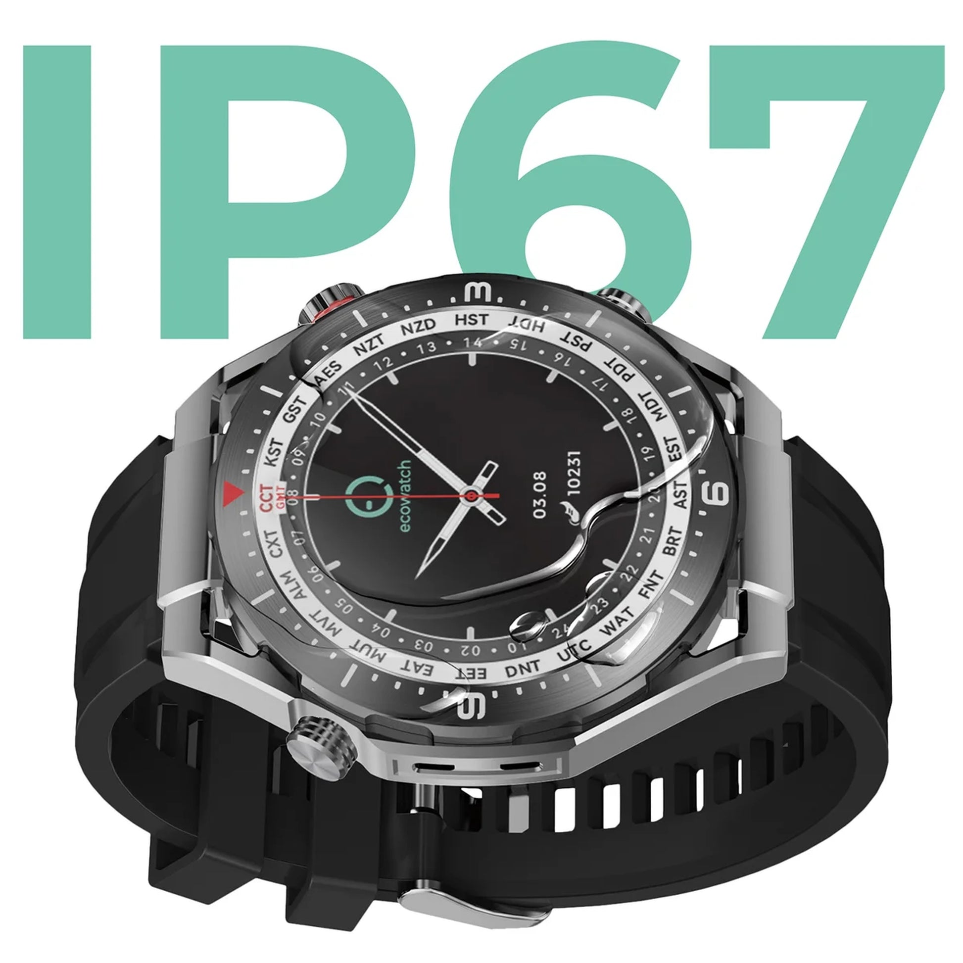 Smartwatch MAXCOM EW01 Srebrny-10