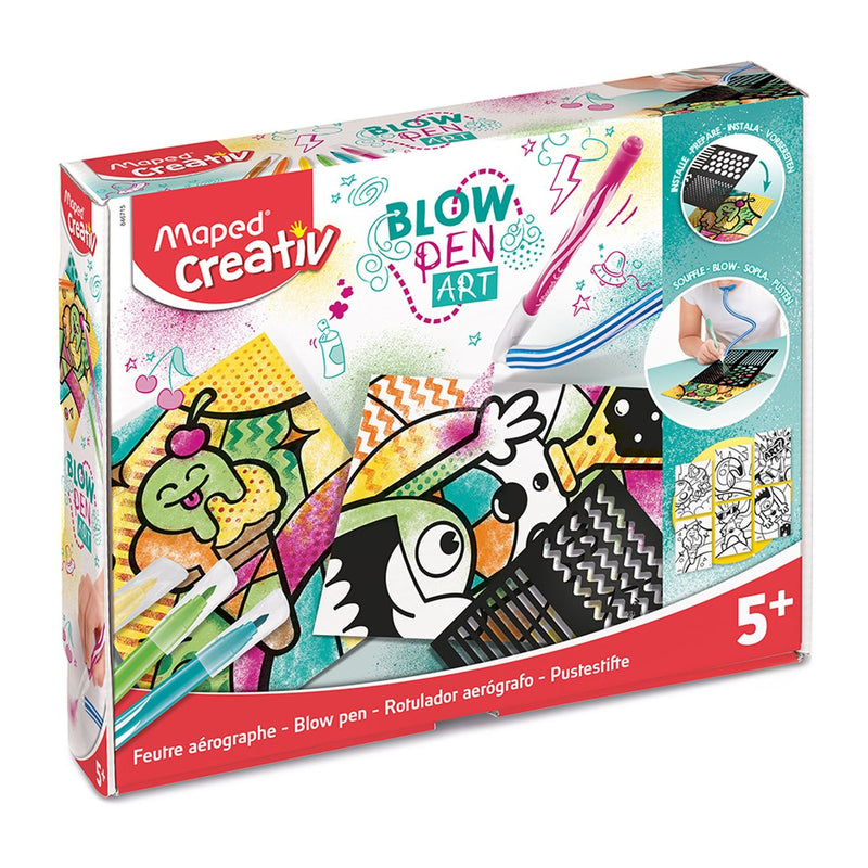 Creativ flamastry dmuchane Blowpen Art Pop'art-1