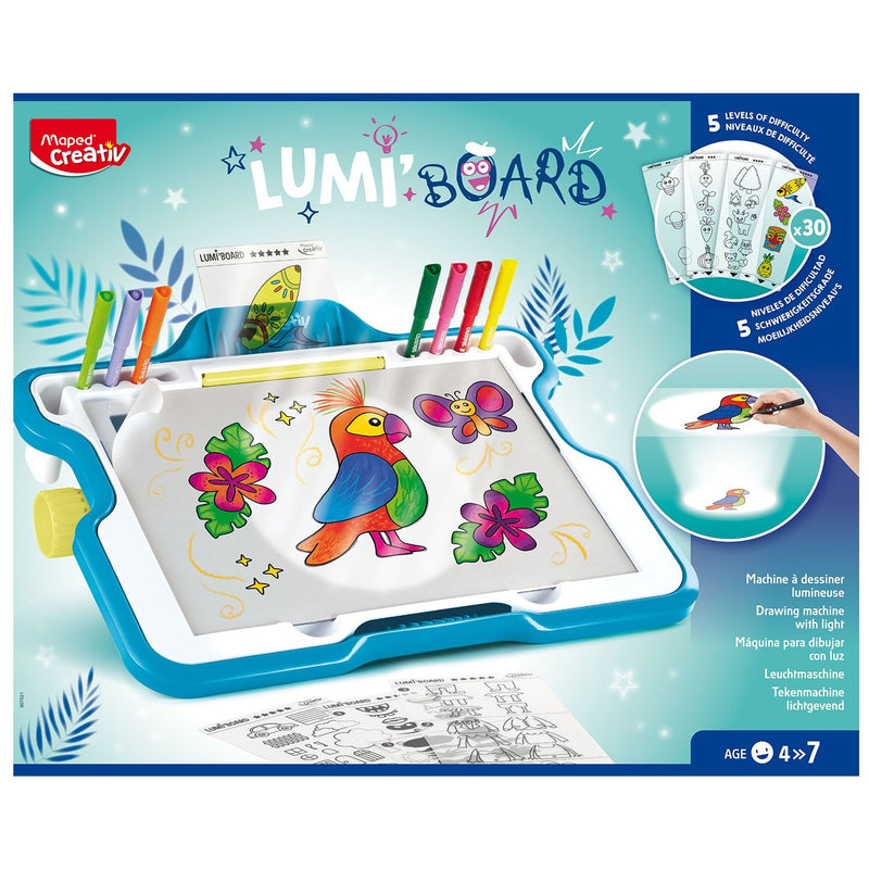 Kreatywna tablica podświetlana do rysowania Lumi Board Maped Creativ-2