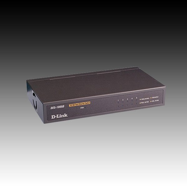 D-LINK Switch 5-portowy Fast Ethernet-4