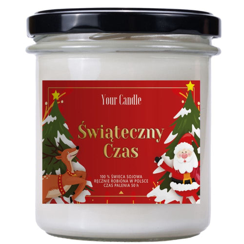 Your Candle Świeca zapachowa sojowa Świąteczny Czas-300ml