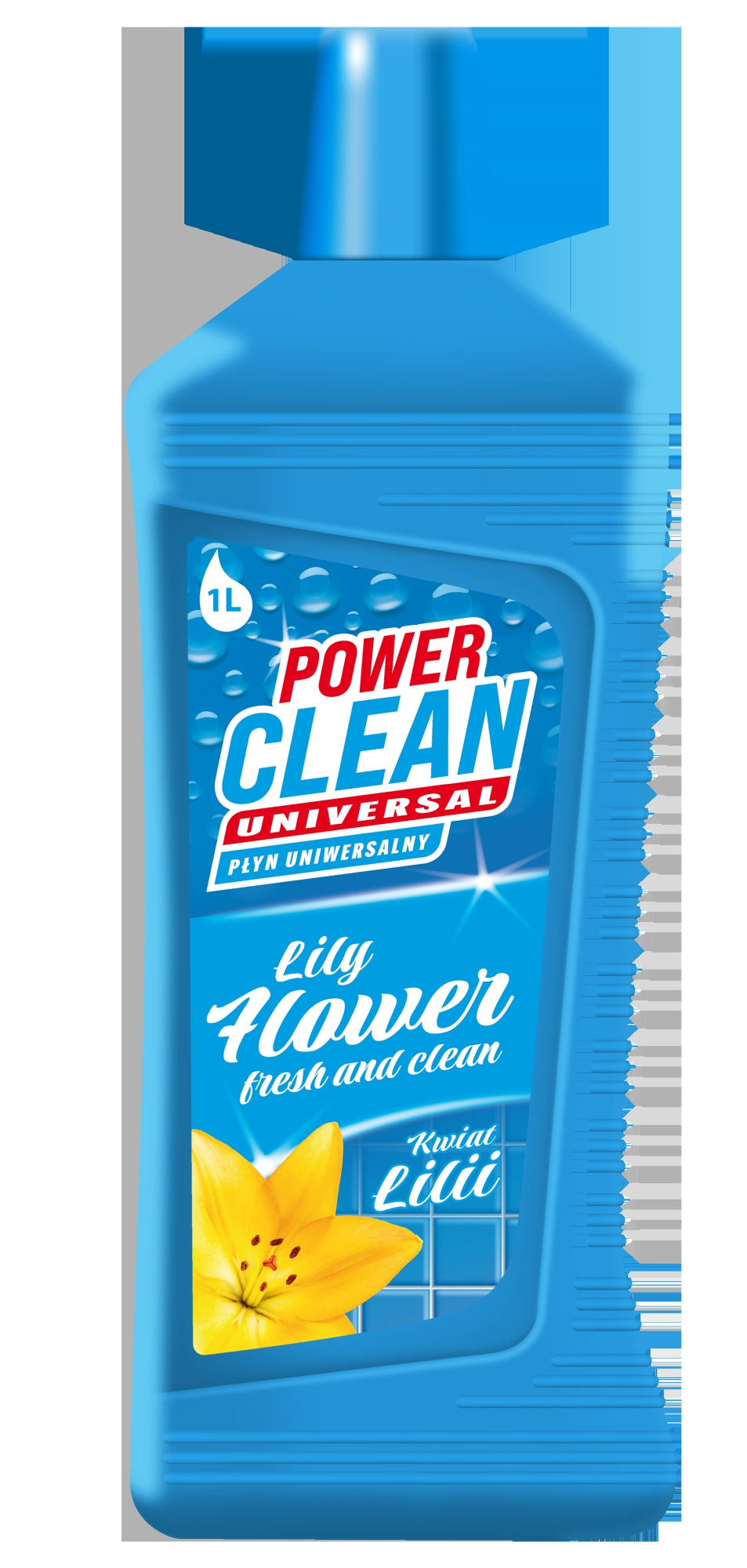 Power Clean uniwersalny płyn do czyszczenia powierzchni kwiat lilii 1l-1