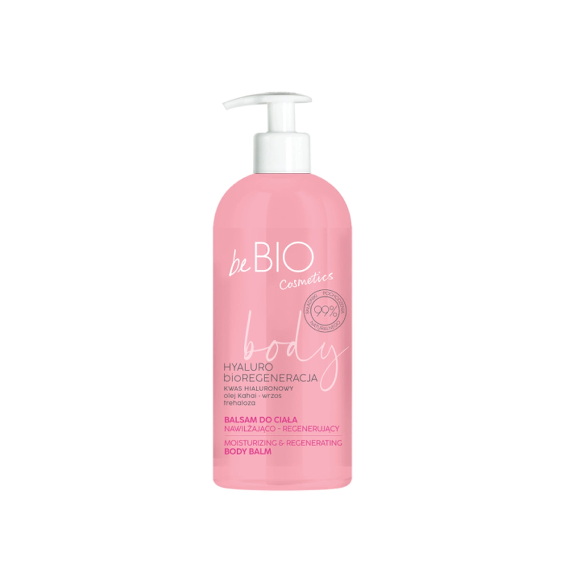beBIO balsam do ciała Hyaluro bioRegeneracja 350ml
