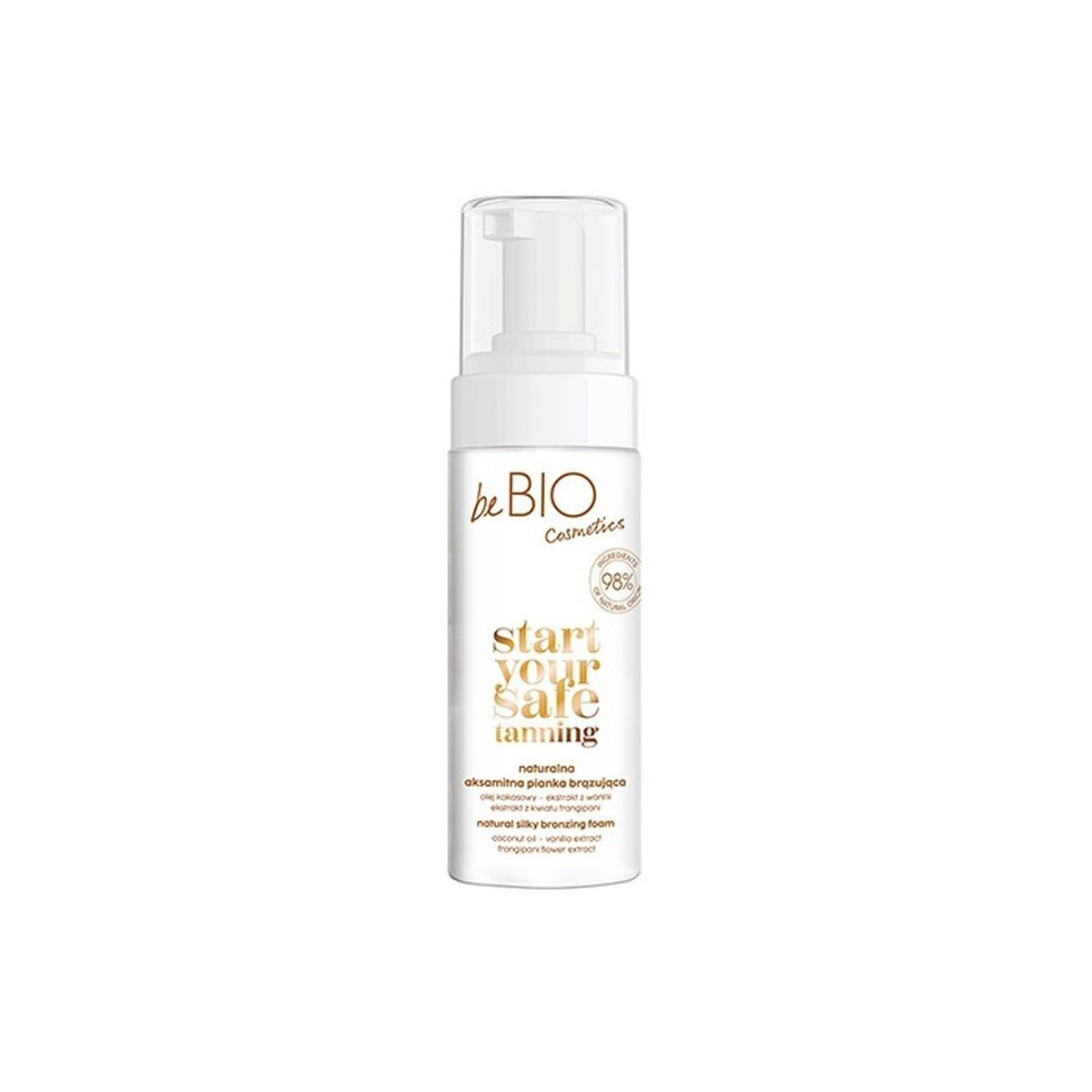 beBIO pianka brązująca 150ml