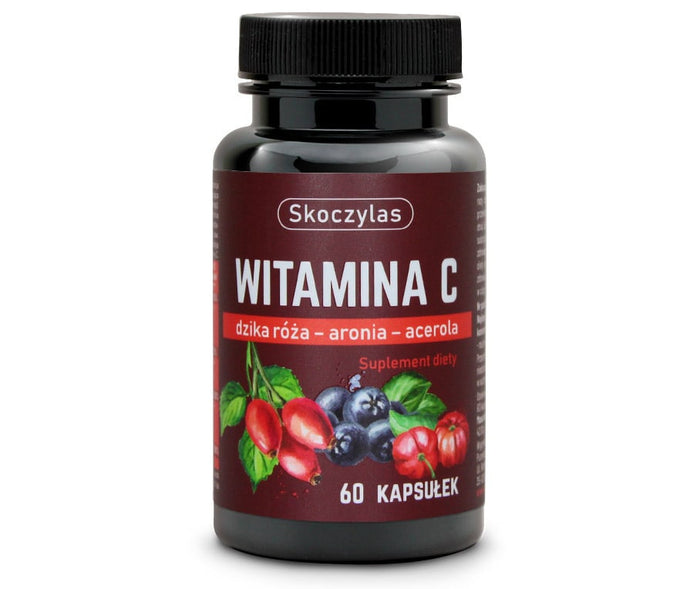 WITAMINA C TRIO dzika róża, aronia, acerola