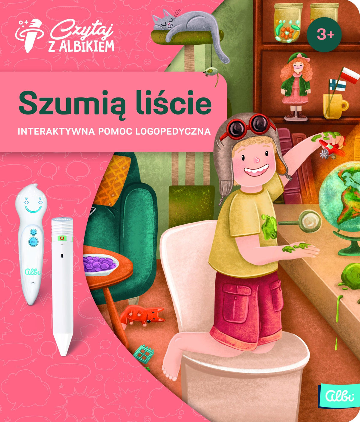 Książka Szumią liście - książka logopedyczna Albi