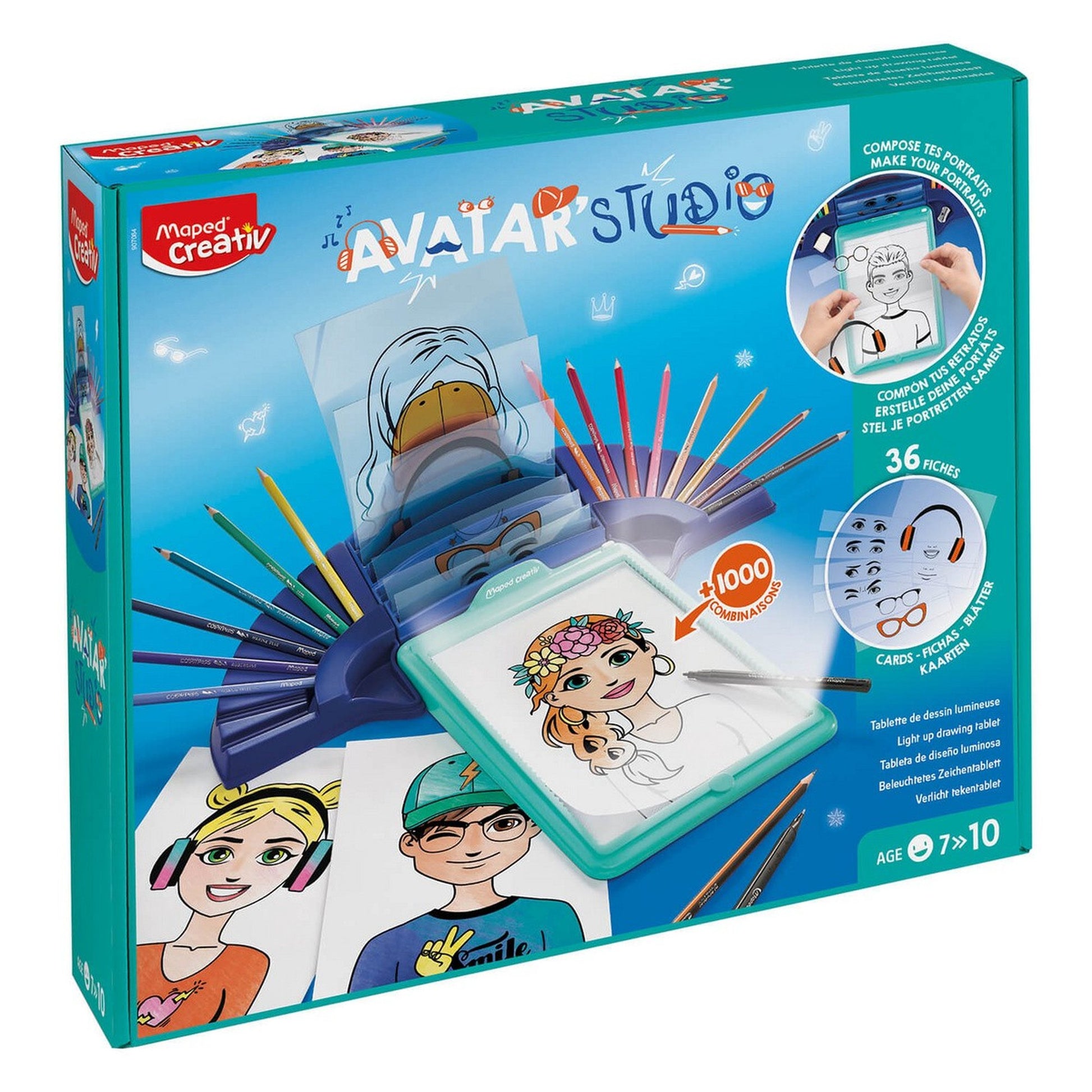 Creativ Tablica interaktywna do tworzenia awatarów Avatar Studio-1