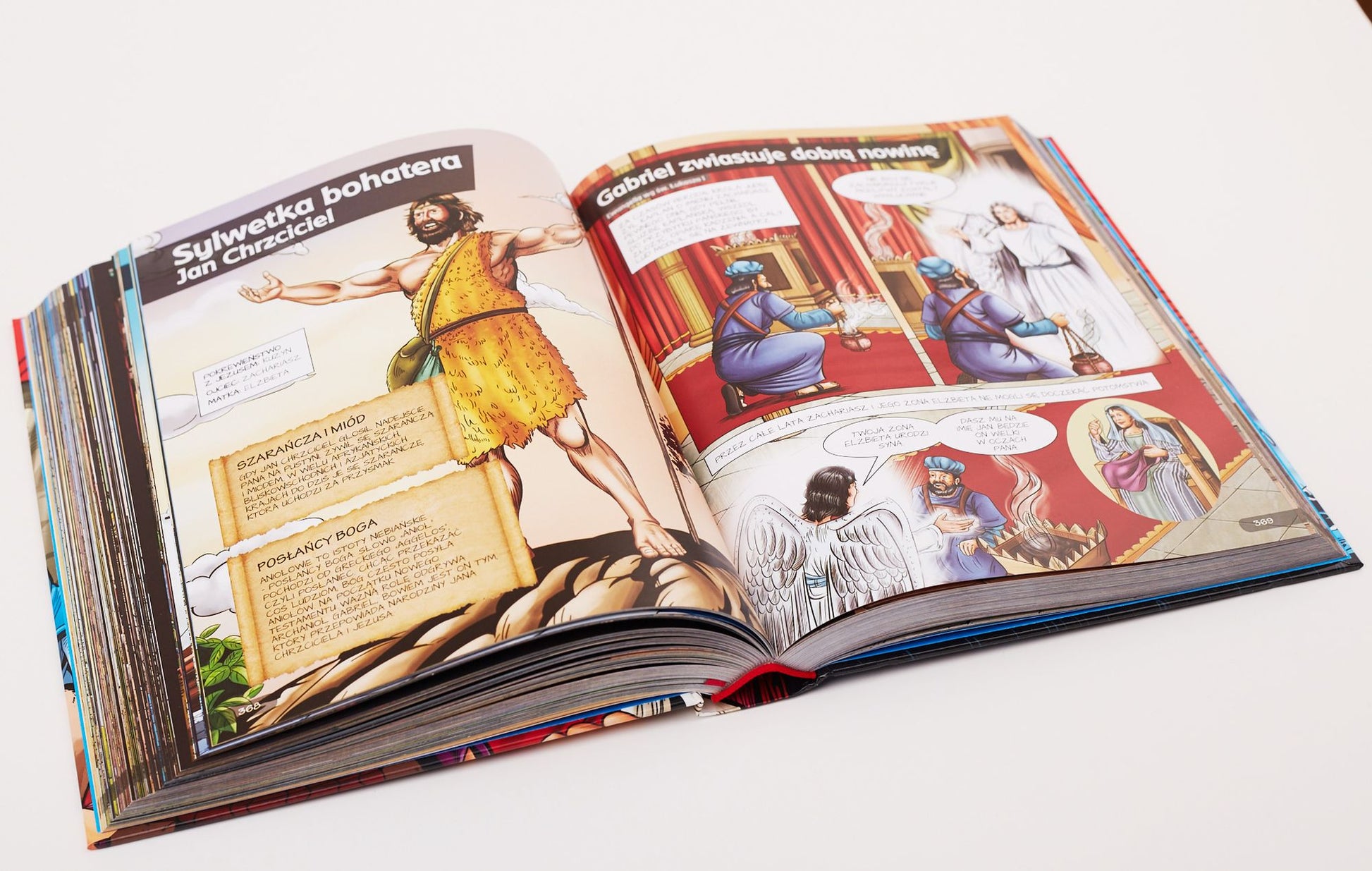 Biblia w komiksie. Opowieść o Bogu i wielkich bohaterach-8