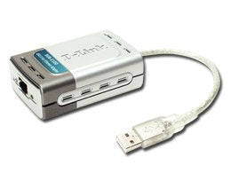 D-LINK Network Card DUB-E100 (USB 2.0,10/100M,100Mbit/s,Fast Ethernet,1 ports)