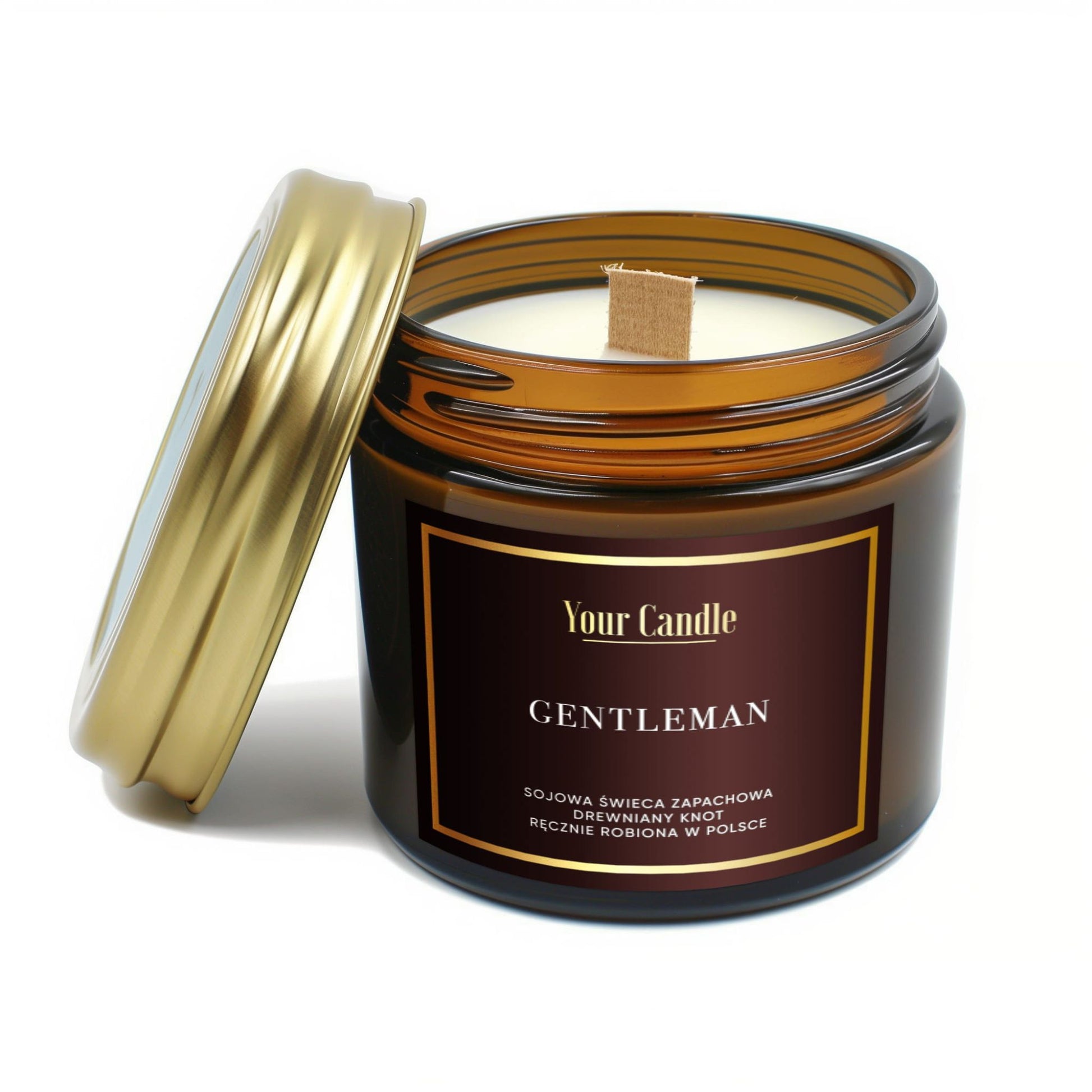 Your Candle Świeca zapachowa sojowa Gentleman-120ml-1