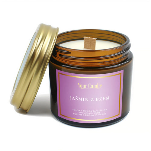 Your Candle Świeca zapachowa sojowa Jaśmin z Bzem-120ml