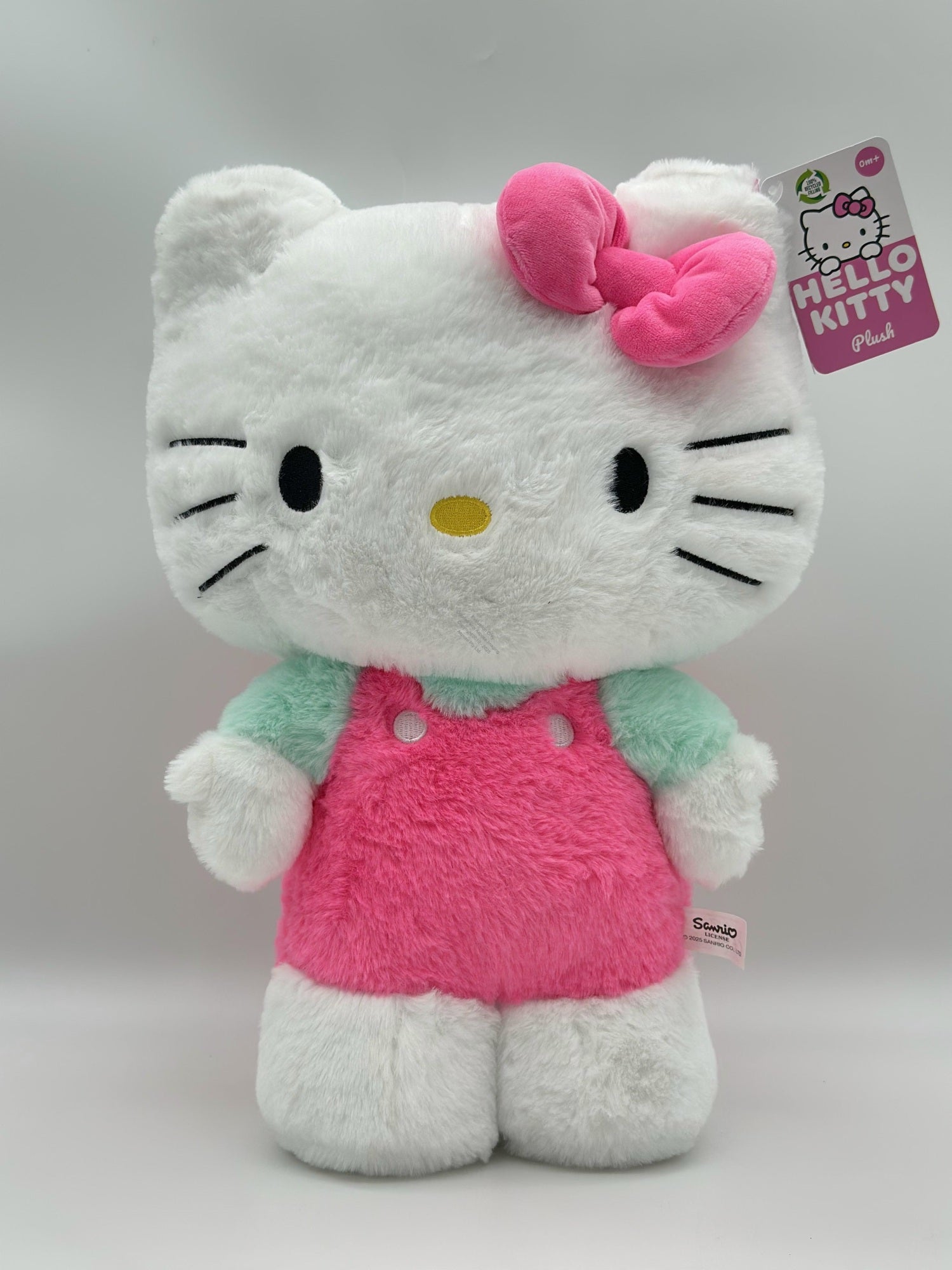 HELLO KITTY 40cm FLUFFY plusz jasny róż-6